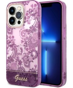 Guess GUHCP14XHGPLHF Aizmugurējais Apvalks Priekš Apple iPhone 14 Pro Max