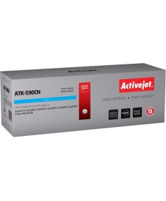 Activejet Toner ATK-590CN (replacement for Kyocera TK-590C; Supreme; 5000 pages; cyan)