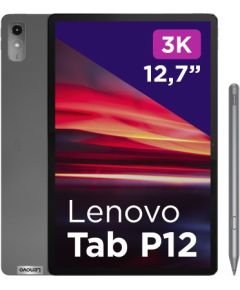 Lenovo Tab P12 128 GB 32.3 cm (12.7") Mediatek 8 GB Wi-Fi 6 (802.11ax) Android 13 Grey