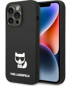 Karl Lagerfeld KLHCP14LSLCTBK Aizmugurējais Apvalks Priekš Apple iPhone 14 Pro