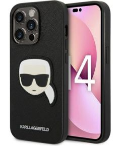 Karl Lagerfeld KLHCP14LSAPKHK Aizmugurējais Apvalks Priekš Apple iPhone 14 Pro