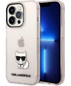 Karl Lagerfeld KLHCP14XCTTRI Aizmugurējais Apvalks Priekš Apple iPhone 14 Pro Max