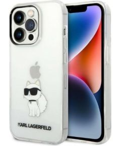 Karl Lagerfeld KLHCP14XHNCHTCT Aizmugurējais Apvalks Priekš Apple iPhone 14 Pro Max