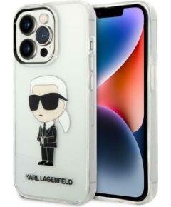 Karl Lagerfeld KLHCP14XHNIKTCT Aizmugurējais Apvalks Priekš Apple iPhone 14 Pro Max