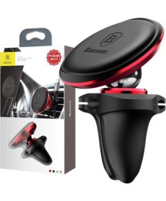 Car Mount Holder Baseus Magnetic Air Vent Red OS