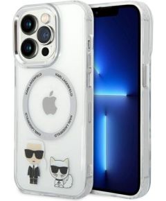 Karl Lagerfeld KLHMP14LHKCT Aizmugurējais Apvalks Priekš Apple iPhone 14 Pro