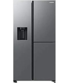 Samsung RH68B8520S9/EG RS8000, side-by-side (stainless steel/silver, food showcase door, water tank)