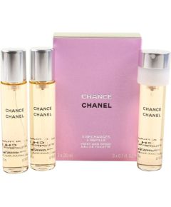 Chanel Chance 3x20ml Twist And Spray 60ml