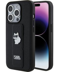 Karl Lagerfeld KLHCP15XGSACHPK Aizmugurējais Apvalks Priekš Apple iPhone 15 Pro Max