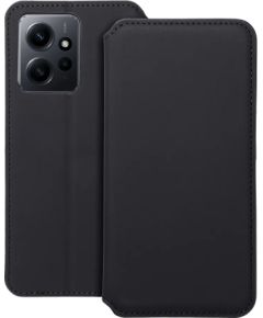 Fusion Dual Pocket Book grāmatveida maks Xiaomi Redmi Note 12 4G melns