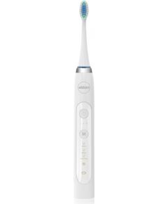 Eldom sonic brush of Denta, 9 operating modes, battery, white Elektriskās zobu birstes