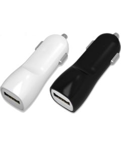 Car charger Tellos with USB connector (dual) (1A+2A) black