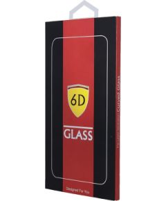 Tempered glass 6D Apple iPhone 15 black