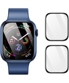 Tempered glass Dux Ducis Pmma (2Pack) Apple Watch 41mm black