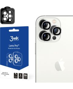 Tempered glass for camera 3mk Lens Pro Apple iPhone 15 Pro silver