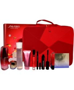 Shiseido SHISEIDO SET (POWER INFUSING CONCENTRATE 50ML+POWER INFUSING HAND CREAM 40ML+UPLIFTING AND FIRMING CREAM 20ML+UPLIFTING AND FIRMING EYE MASK X2+INSTANT EYE AND LIP MAKEUP REMOVER 125ML+SHIMMER GELGLOSS 9ML+KAJAL 0,8G+MASCARA 01 11,5ML+GINZA 7ML)