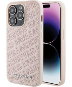Karl Lagerfeld KLHCP15XPQKPMP Aizmugurējais Apvalks Priekš Apple iPhone 15 Pro Max