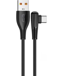 KAKUSIGA KSC-417 USB-A -> USB-C uzlādes kabelis 20W | 100 cm melns