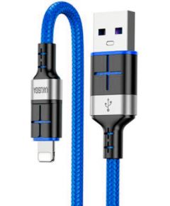 KAKUSIGA KSC-696 USB-A -> Lightning кабель для зарядки 15 Вт | 120 см синий