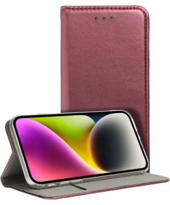 Case Smart Magnetic Xiaomi Redmi Note 12S bordo