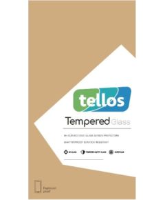 Tempered glass 2.5D Tellos Apple iPhone 15 Pro Max black