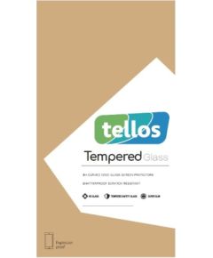 Tempered glass 2.5D Tellos Apple iPhone 15 Pro black