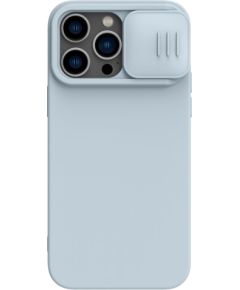 Чехол Nillkin CamShield Silky Magnetic Silicone Apple iPhone 14 Pro Max серый