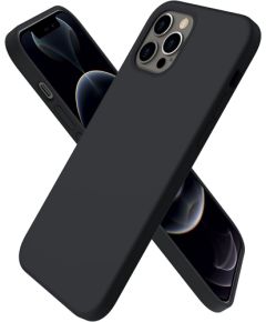 Чехол Liquid Silicone 1.5mm Apple iPhone 15 Pro Max черный