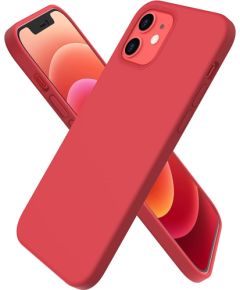 Чехол Liquid Silicone 1.5mm Apple iPhone 15 Plus красный