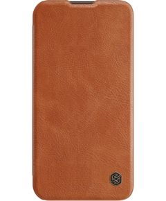 Чехол Nillkin Qin Pro Leather Samsung S918 S23 Ultra 5G коричневый