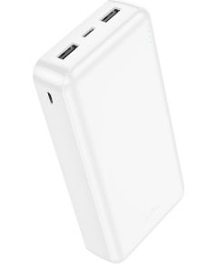 External battery Power Bank Hoco J100A 2xUSB-A 20000mAh white