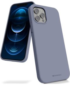 Чехол Mercury Silicone Case Apple iPhone 15 Pro Max лавандово-серый