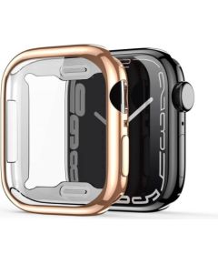 TPU glass case Dux Ducis Samo Apple Watch 45mm pink