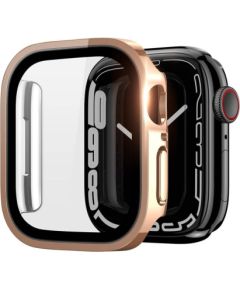 Tempered glass case Dux Ducis Hamo Apple Watch 45mm pink