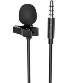Микрофон проводной Hoco L14 3.5mm черный