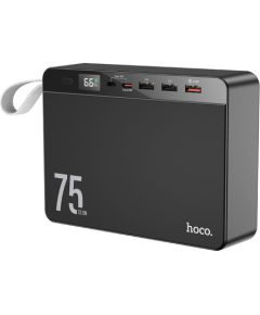 External battery Power Bank Hoco J94 Overlord 22.5W 75000mAh black