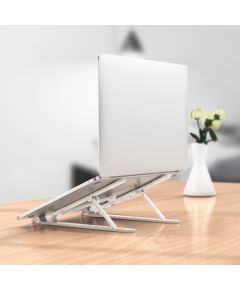 (Ir veikalā) Borofone BH70 Eagle white Universal folding laptop stand Portatīvā datora turētājs