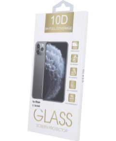 Защитное стекло дисплея 10D Full Glue Samsung G990 S21 FE 5G выгнутое черное