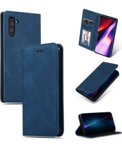 Чехол Business Style Samsung A725 A72 темно синий