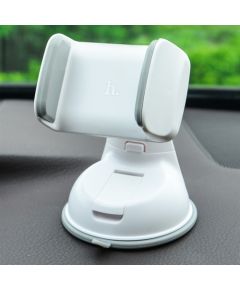 Car phone holder Hoco CA5, windshield mounting, short fixing, white