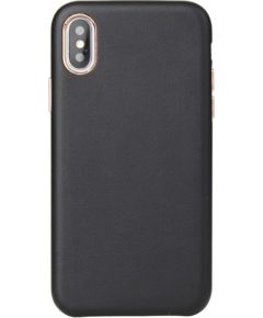 Чехол Leather Case Apple iPhone 12 Pro Max черный