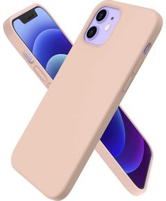 Case Liquid Silicone 1.5mm Apple iPhone 12 mini Max Pro pink