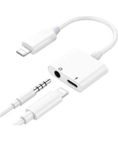 Adapter bluetooth ADP13 from Lightning to Lightning + 3,5mm white