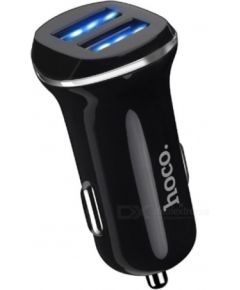 Car charger Hoco Z1 (2.1A)  black