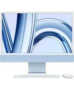 Apple iMac 24 (2023) 4.5K Retina M3 8 CPU 10 GPU 256GB Blue Eng + Rus