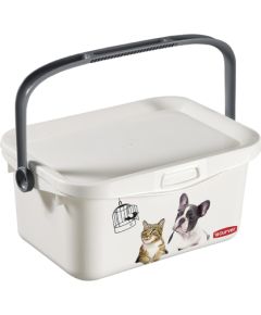 Curver Коробка с крышкой и ручкой Multiboxx 3л 26x18x11cм Cat&Dog