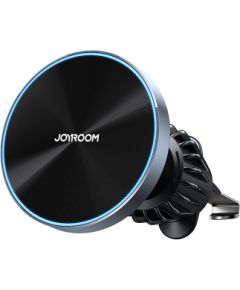 Joyroom JR-ZS240 Pro MagSafe 15W melns Magnētiskais auto lādētājs-turētājs