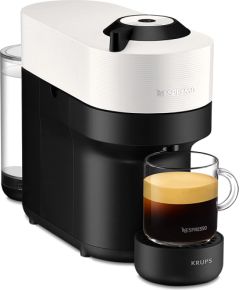 Krups Nespresso Vertuo Pop Coconut White XN9201, capsule machine (black/white)