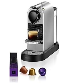 Krups Nespresso CitiZ XN741B, capsule machine (silver)