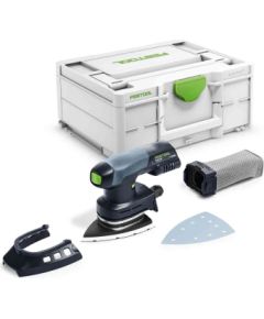 Akumulatora trīsstūra slīpmašīna Festool DTSC 400 3,0 I-Plus;  18 V; 2x3,0 Ah akum.